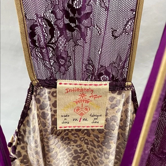 Leopard Print Purple Chemise - Picture 7 of 10